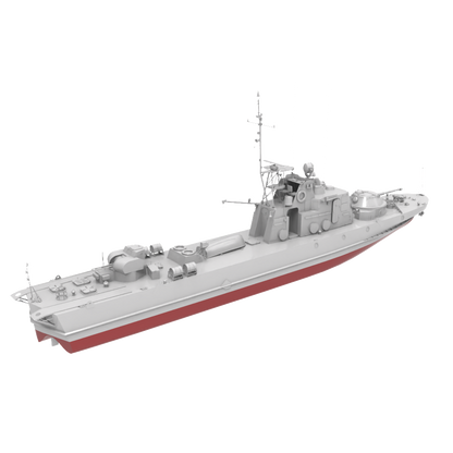 RHWS022S Military Model Kit Full Hull Project 1204 Shmel