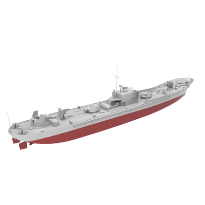 RHWS024S  Military Model Kit Full Hull Project 161/161M Aist