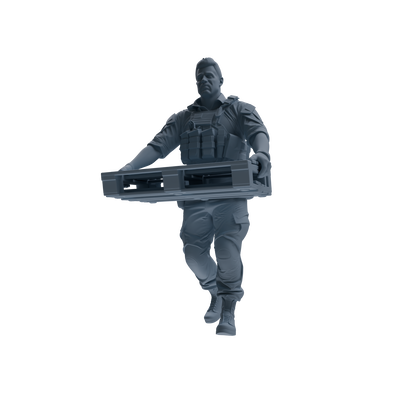 MRY-SFW SSTR009  Modern Navy SEAL Six-Person Logistics Group