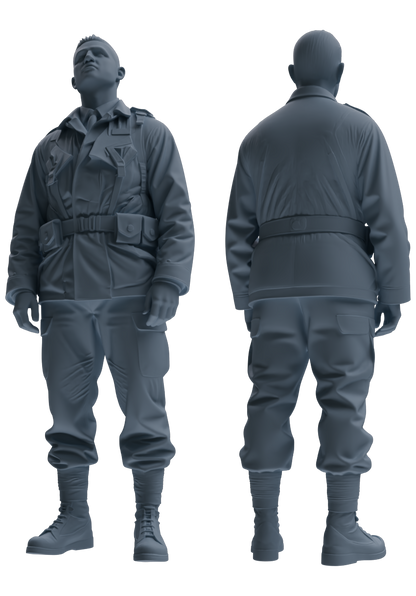 MRY-SFW SSTR058 Miniatures Soldier Model Kit Hacksaw Ridge Rescue Story WWII U.S. Army Six-Person Praying Group