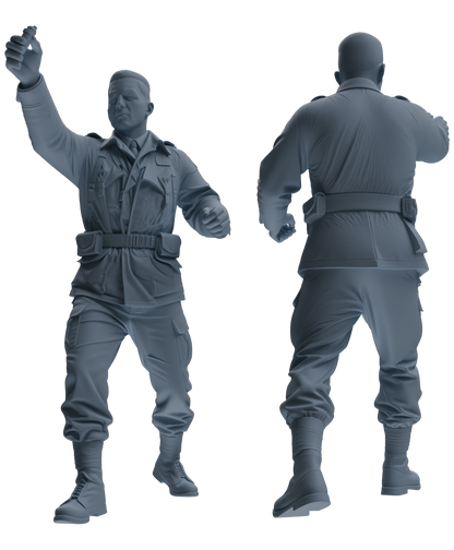 MRY-SFW SSTR062  Miniatures Soldier Model Kit Hacksaw Ridge Rescue Story WWII U.S. Army Six-Person Training Group