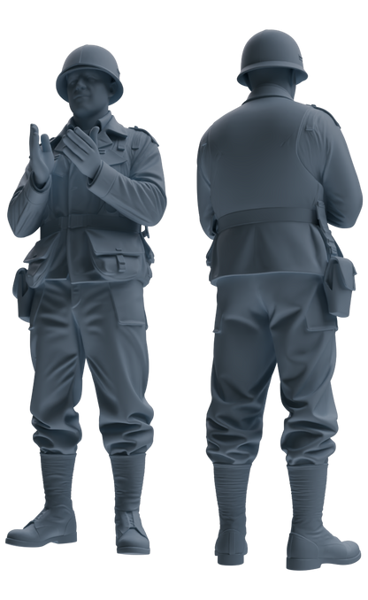 MRY-SFW SSTR055 Miniatures Soldier Model Kit Hacksaw Ridge Rescue Story WWII U.S. Army Six-Person Rescue Group