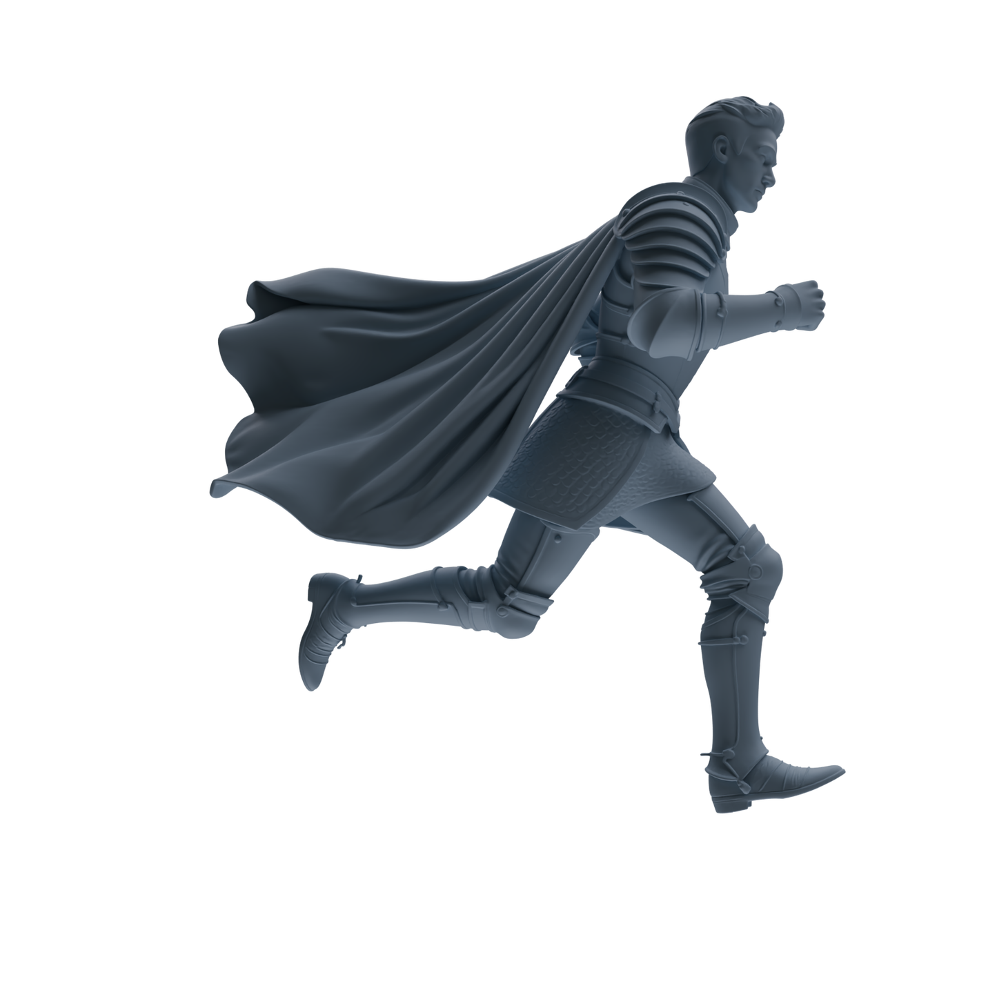MRY-SFW SSTR082 Miniatures Soldier Model Kit Medieval Knight Without Helmet Four-Person Training Group