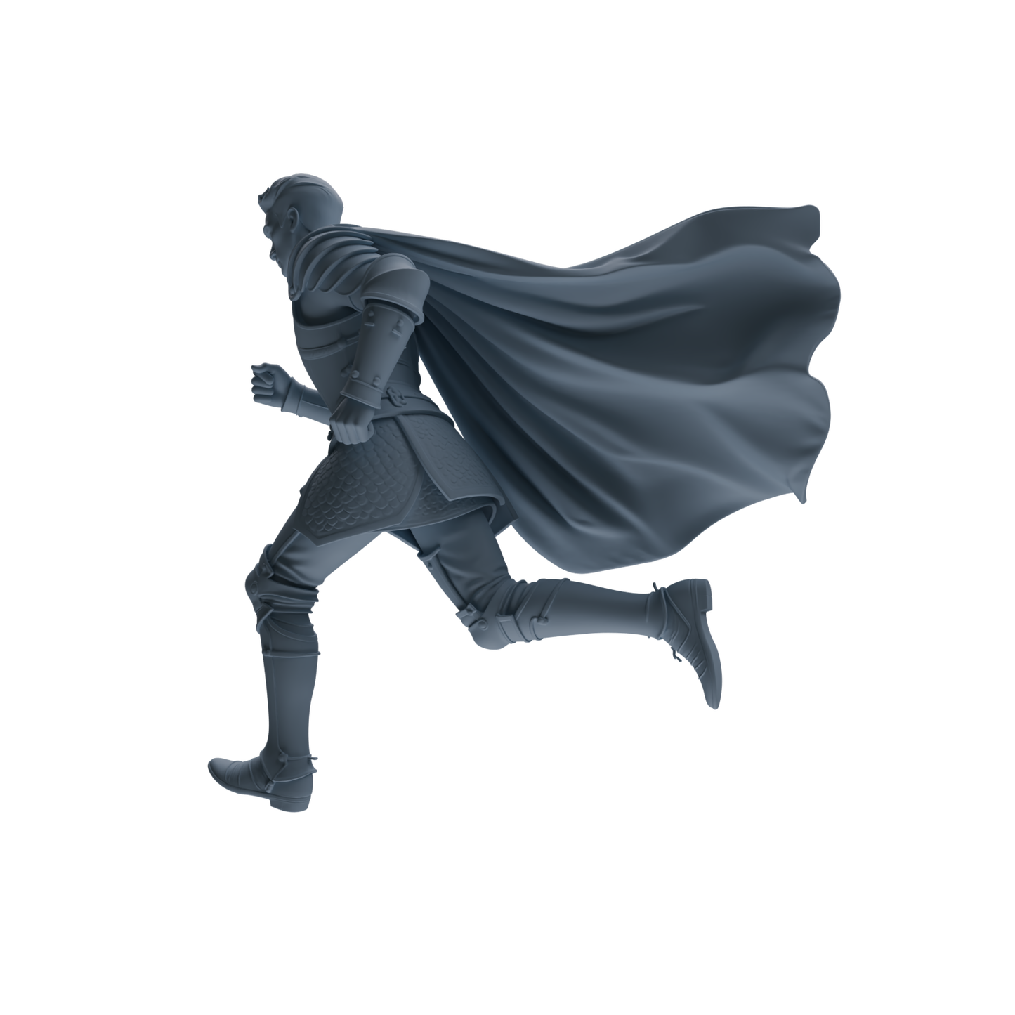 MRY-SFW SSTR082 Miniatures Soldier Model Kit Medieval Knight Without Helmet Four-Person Training Group
