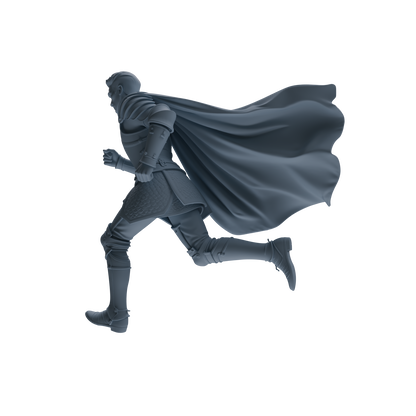 MRY-SFW SSTR082 Miniatures Soldier Model Kit Medieval Knight Without Helmet Four-Person Training Group