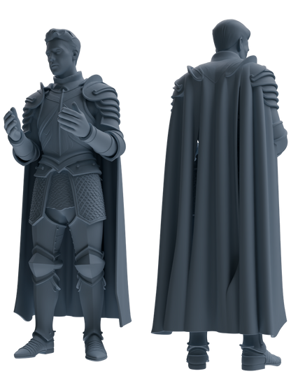 MRY-SFW SSTR093 Miniatures Soldier Model Kit Medieval Knight Six-Person Diplomatic Group