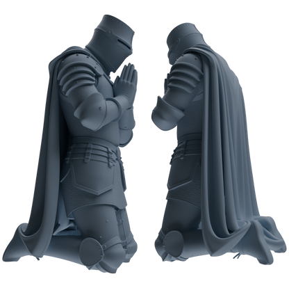 MRY-SFW SSTR085 Miniatures Soldier Model Kit Medieval Knight Five-Person Confession Group