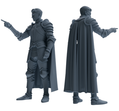 MRY-SFW SSTR097 Miniatures Soldier Model Kit Medieval Knight Six-Person Reprimand Group