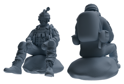 MRY-SFW LYGR618 Modern U.S. Cement Army Six-Person Daily 2