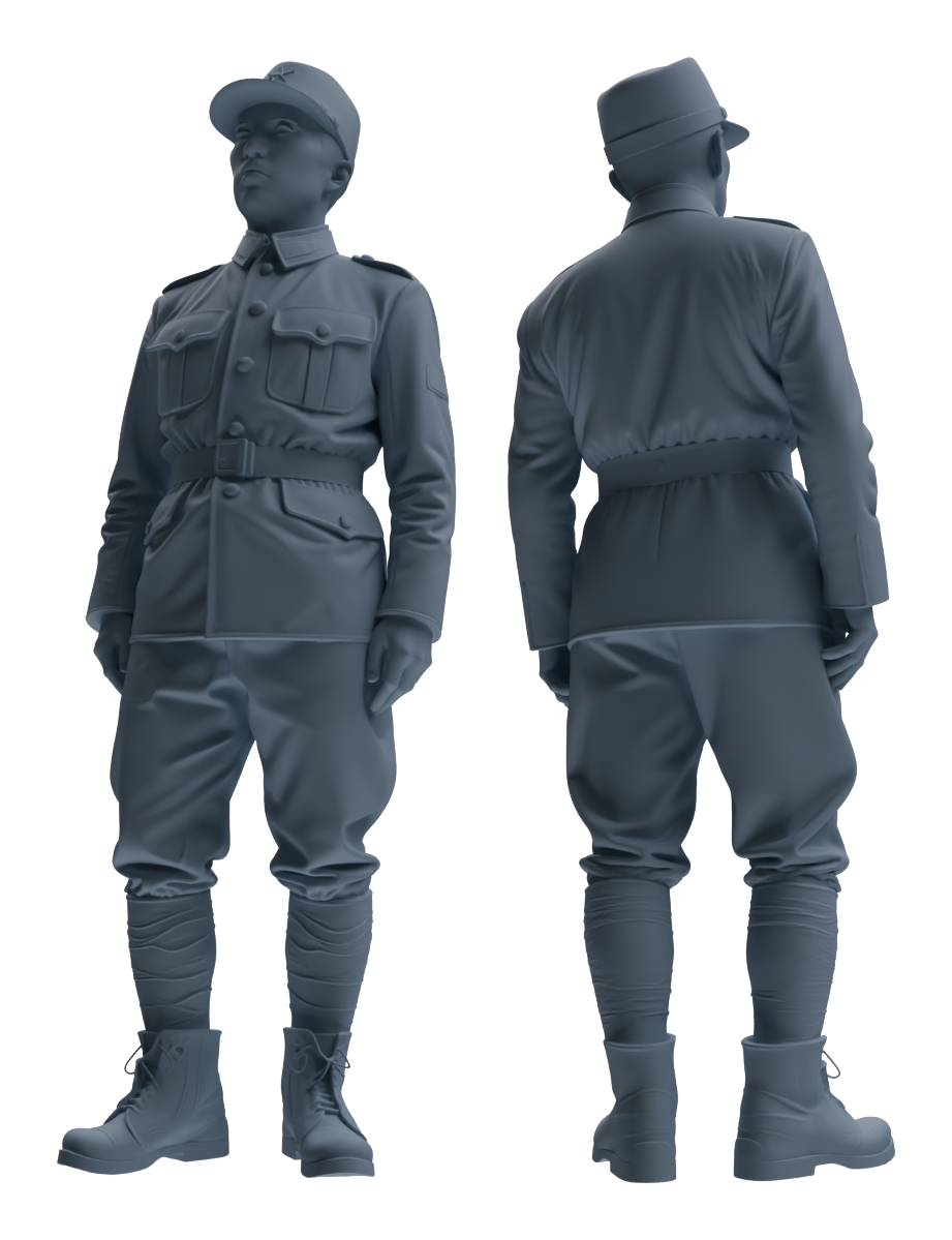 MRY-SFW LYGR636 WWII Japanese Army Seven-Person Daily Routine 2