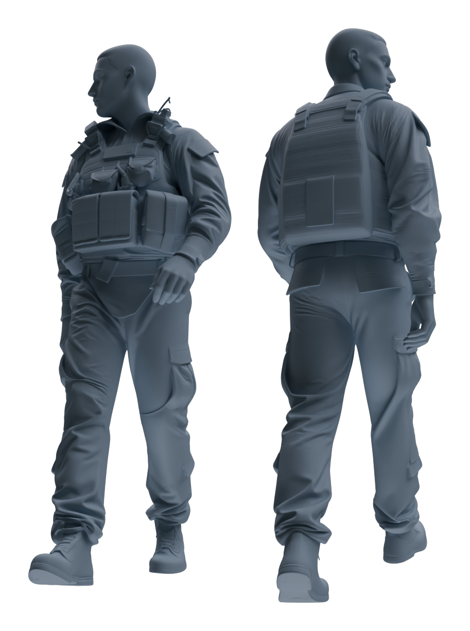 MRY-SFW LYGR623 Modern U.S. Army Six-Person Daily