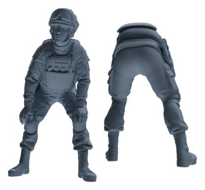 MRY-SFW LYGR629 Modern Airborne Division Seven-Person Daily Routine 3