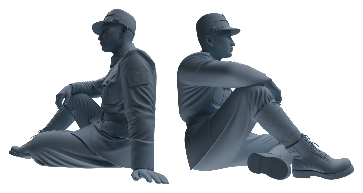 MRY-SFW LYGR634 WWII Japanese Army Seven-Person Rest