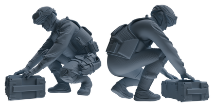 MRY-SFW LYGR626 Modern Airborne Division Six-Person Combat Readiness
