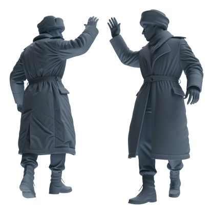 MRY-SFW LYGR645 WWII Soviet Union Five-Person Ambush Group