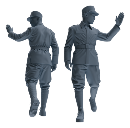 MRY-SFW LYGR638 WWII Japanese Army Six-Person Ambush Group