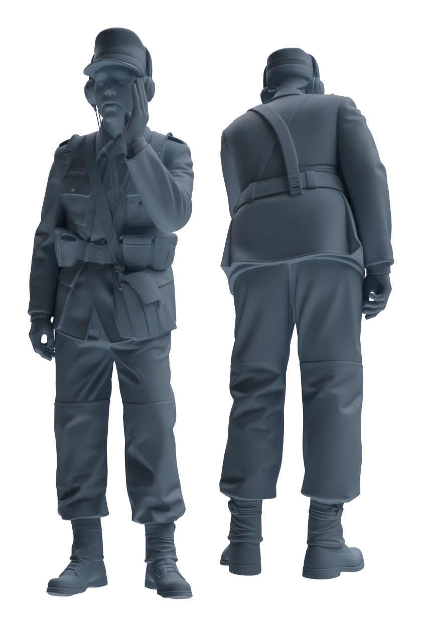 MRY-SFW LYGR650 WWII Mine Soldier Seven-Person Daily Routine 2