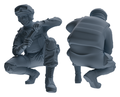 MRY-SFW LYGR627 Modern Airborne Division Seven-Person Training