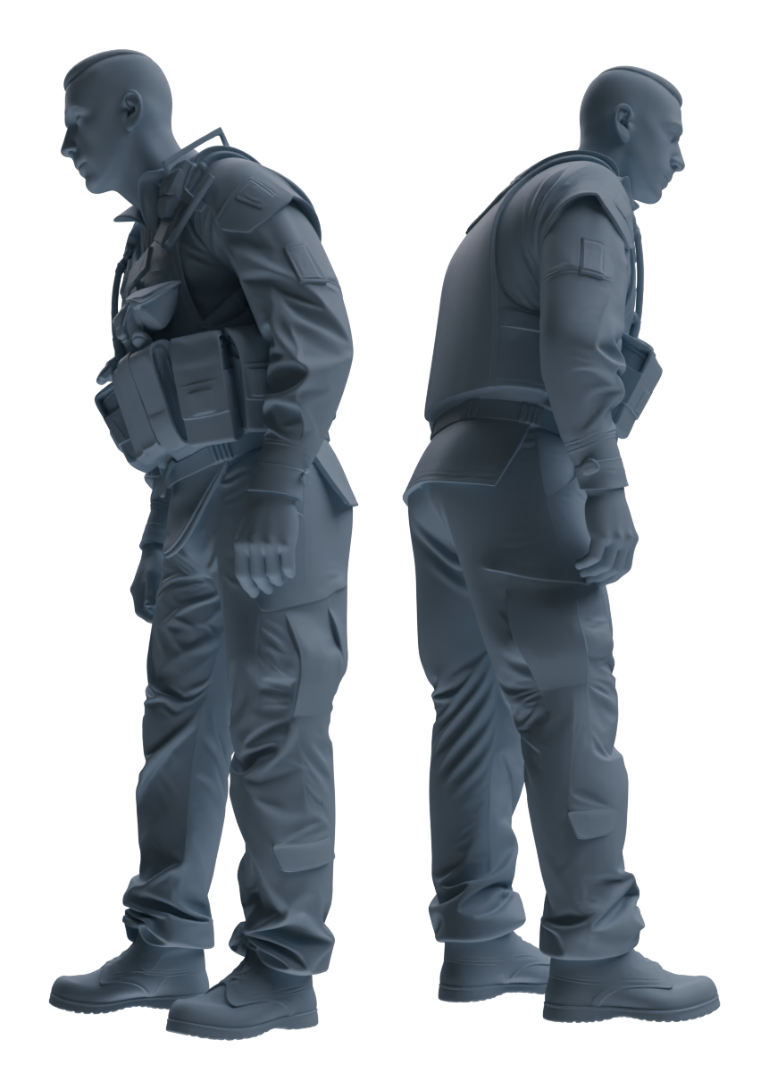 MRY-SFW LYGR622 Modern U.S. Army Six-Person Daily 2