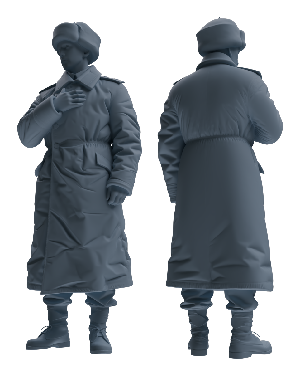 MRY-SFW LYGR643 WWII Soviet Union Six-Person Daily Routine 2