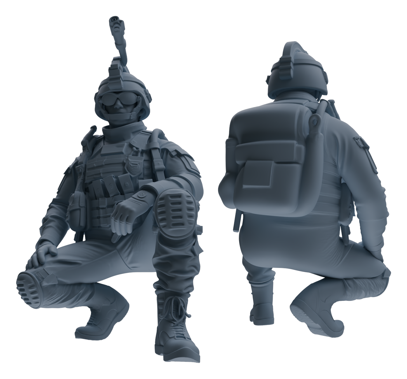 MRY-SFW LYGR619 Modern U.S. Cement Army Six-Person Daily
