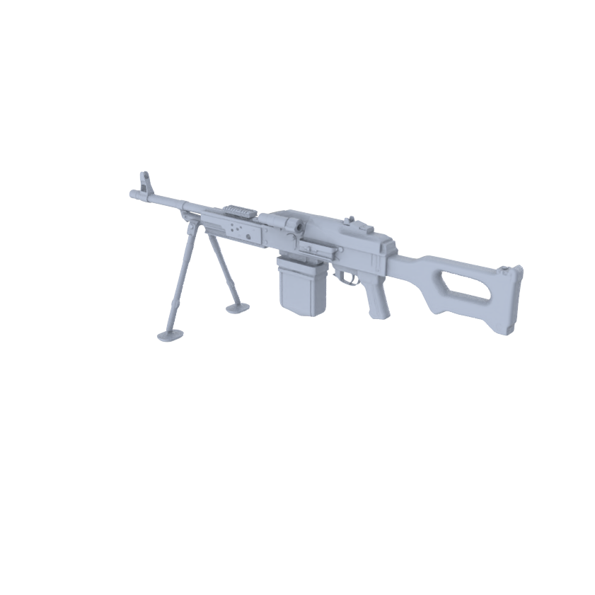 MRY-SFW LYGS009 Modern NATO Coalition Props - 6 Standard LMG Set