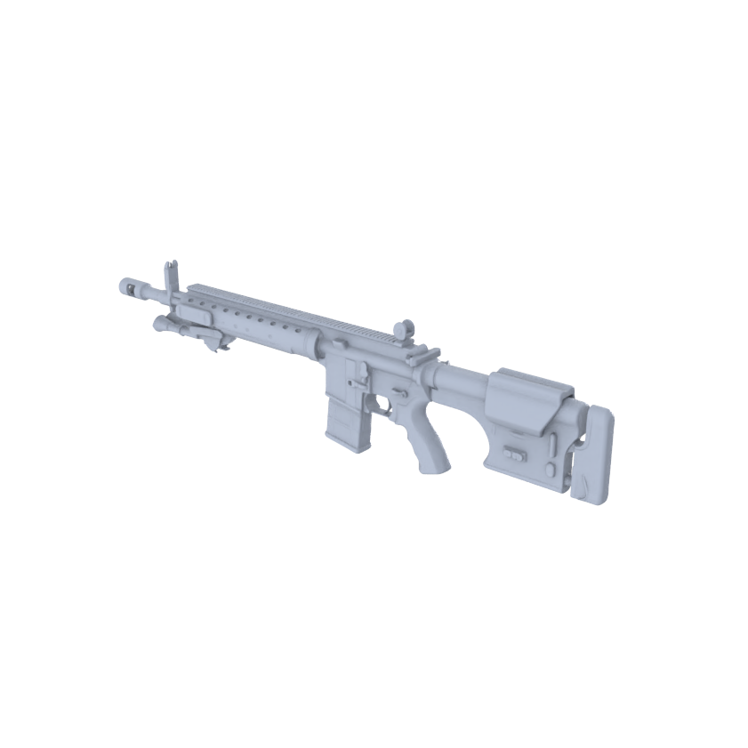 MRY-SFW LYGS008 Modern Elite Sniper Props - 6 High-Precision Sniper Rifle Set