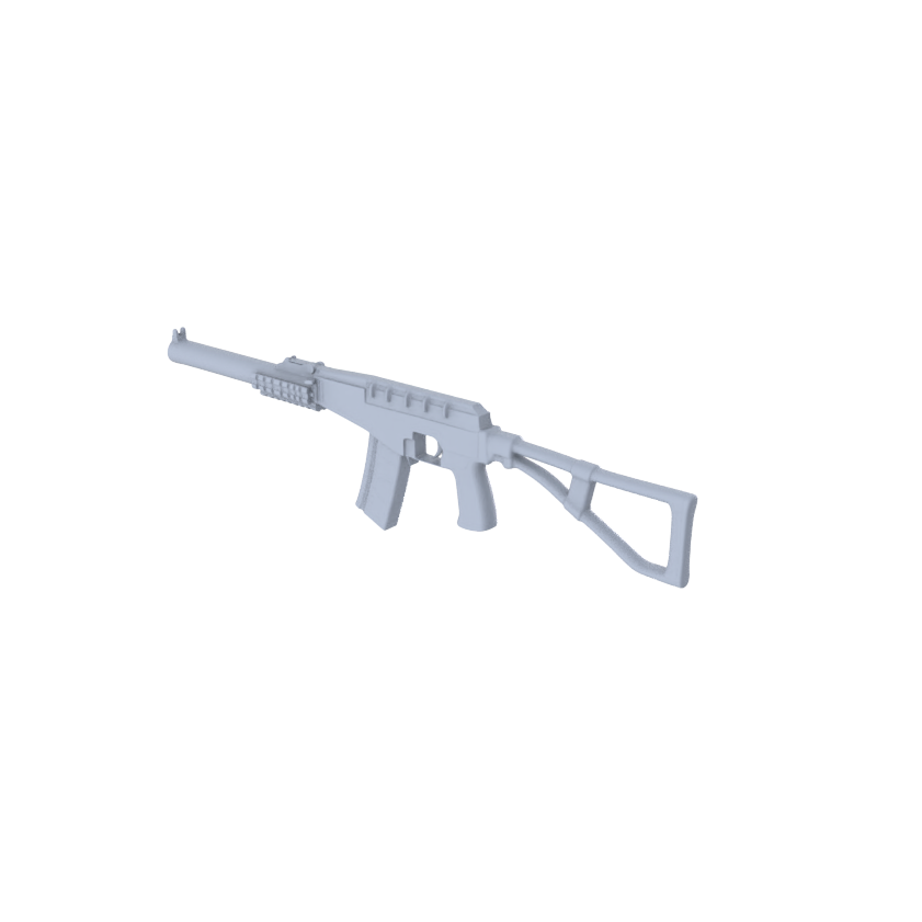 MRY-SFW LYGS001 Modern Standard Rifle 3D Model - 6 Selection Drawings
