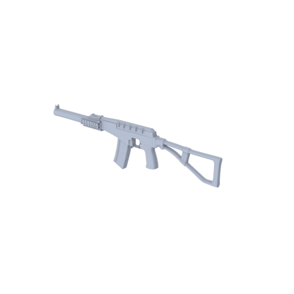 MRY-SFW LYGS001 Modern Standard Rifle 3D Model - 6 Selection Drawings