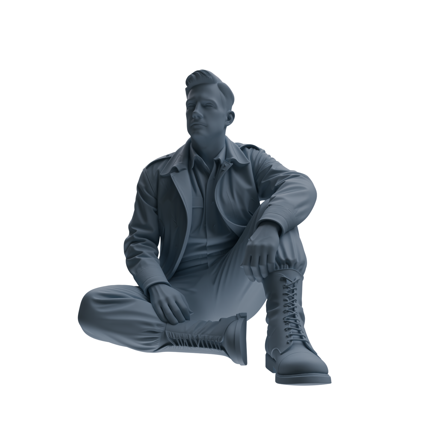 MRY-SFW SSTR107 Miniatures Soldier Model Kit Enemy at Stalingrad WWII Soviet Soldiers Reconnaissance Six-Person Group