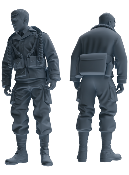 MRY-SFW SSTR067 Miniatures Soldier Model Kit Saving Ryan in Normandy WWII U.S. Army Six-Person Conversation Group
