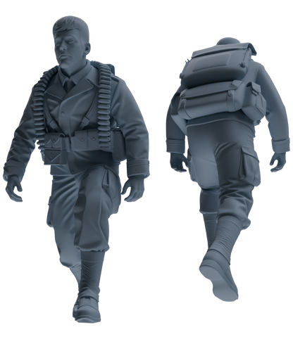 MRY-SFW SSTR070 Miniatures Soldier Model Kit Saving Ryan in Normandy WWII U.S. Army Six-Person Ambush Group