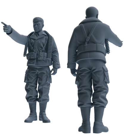 MRY-SFW SSTR066 Miniatures Soldier Model Kit Saving Ryan in Normandy WWII U.S. Army Six-Person Horseplay Group