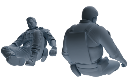 MRY-SFW SSTR018 Miniatures Soldier Model Kit Modern Navy SEAL Six-Person Search and Rescue Group