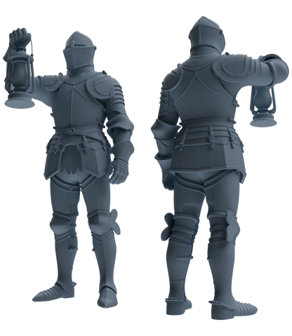 MRY-SFW SSTR084 Miniatures Soldier Model Kit Medieval Knight Five-Person Supply Carrying Group