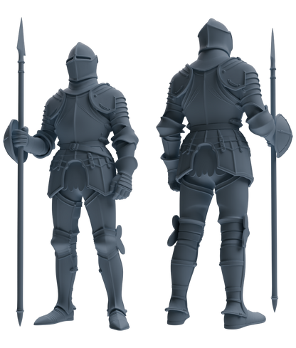 MRY-SFW SSTR093 Miniatures Soldier Model Kit Medieval Knight Six-Person Diplomatic Group