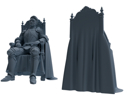 MRY-SFW SSTR083 Miniatures Soldier Model Kit Medieval Knight Without Helmet Five-Person Proclamation Group