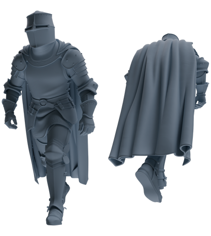 MRY-SFW SSTR092 Miniatures Soldier Model Kit Medieval Knight Six-Person Hunting Group