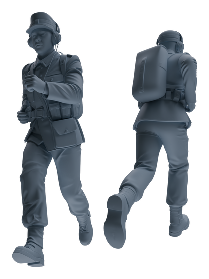 MRY-SFW LYGR651 WWII Mine Soldier Six-Person Daily Routine