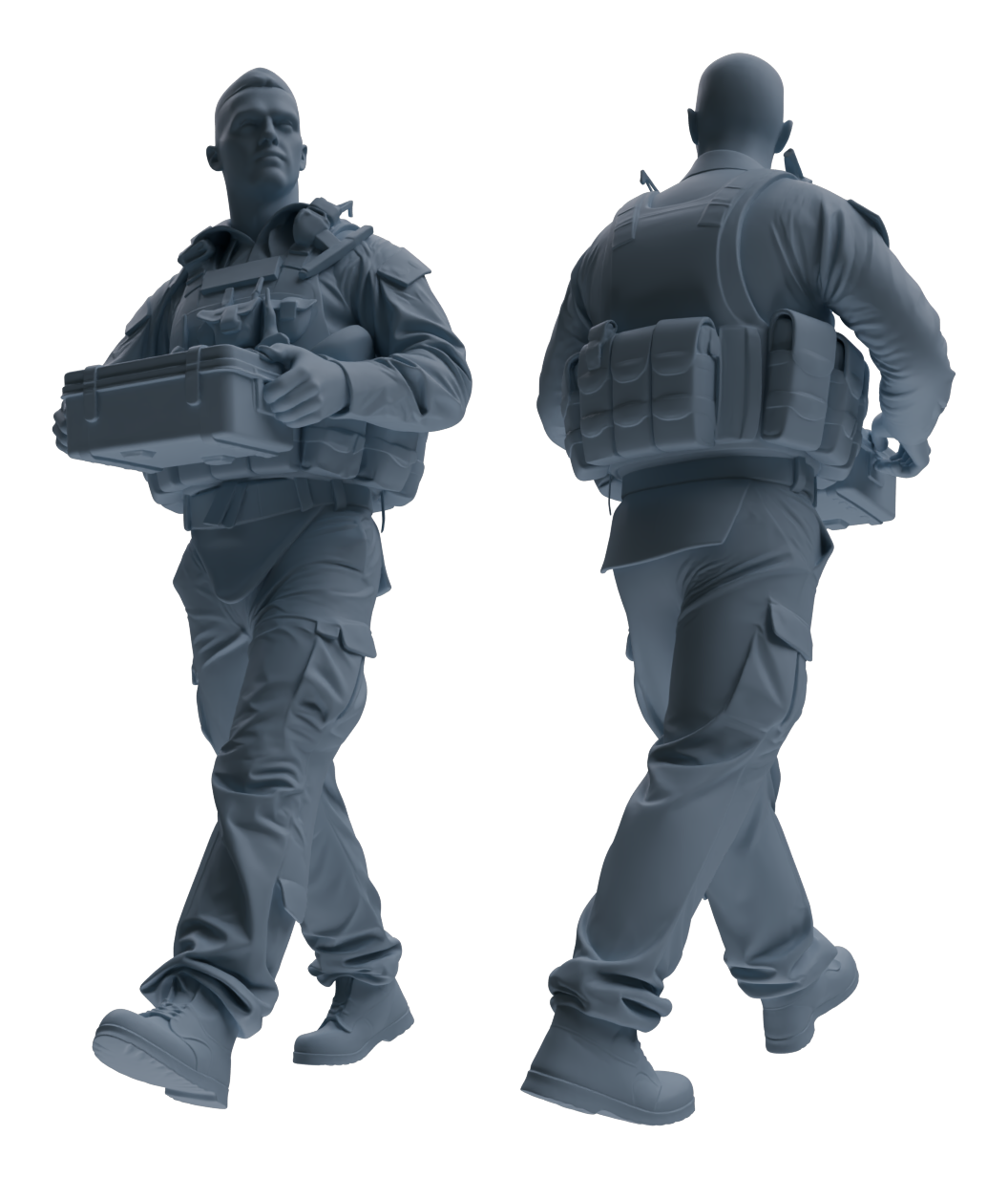 MRY-SFW LYGR625 Modern U.S. Army Seven-Person Carrying
