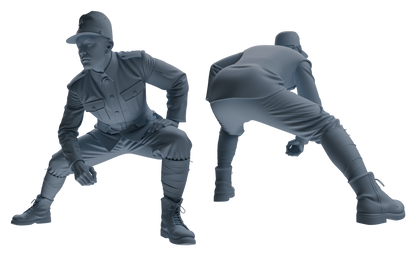 MRY-SFW LYGR638 WWII Japanese Army Six-Person Ambush Group