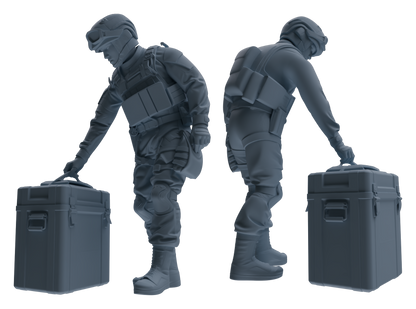 MRY-SFW LYGR626 Modern Airborne Division Six-Person Combat Readiness
