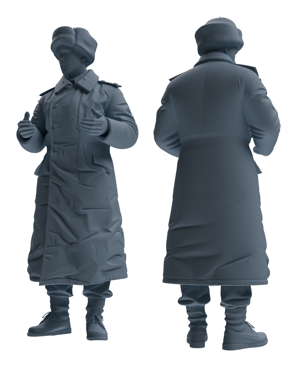 MRY-SFW LYGR643 WWII Soviet Union Six-Person Daily Routine 2