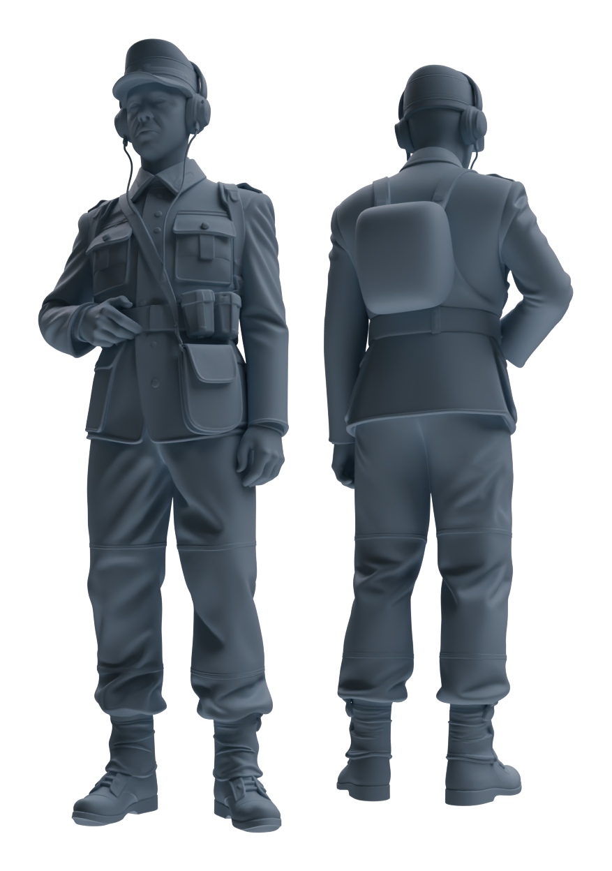 MRY-SFW LYGR650 WWII Mine Soldier Seven-Person Daily Routine 2