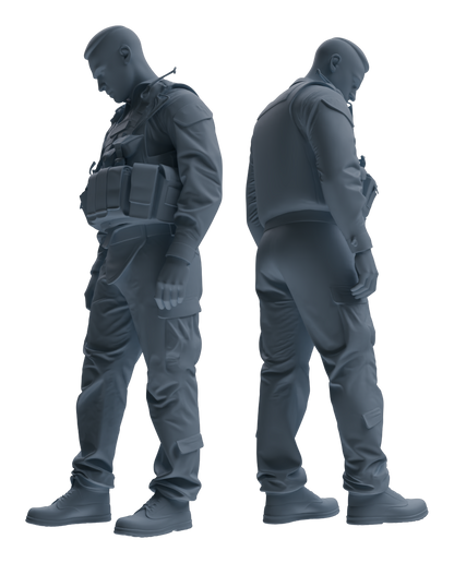 MRY-SFW LYGR622 Modern U.S. Army Six-Person Daily 2