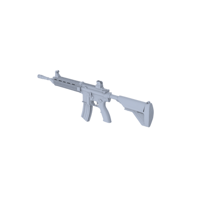 MRY-SFW LYGS001 Modern Standard Rifle 3D Model - 6 Selection Drawings
