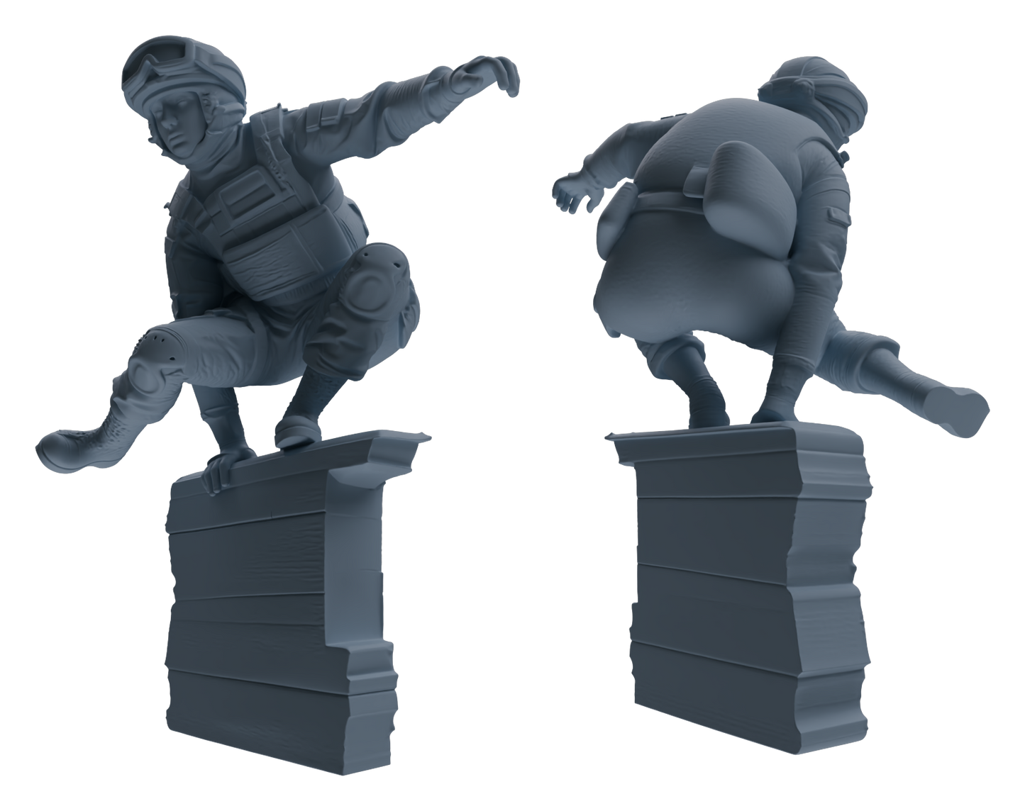 MRY-SFW LYGR627 Modern Airborne Division Seven-Person Training