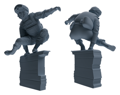 MRY-SFW LYGR627 Modern Airborne Division Seven-Person Training
