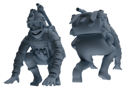 MRY-SFW LYGR617 Modern U.S. Cement Army Seven-Person Combat Readiness