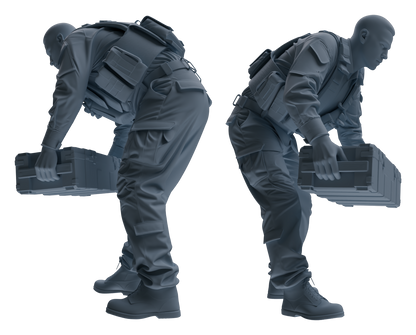 MRY-SFW LYGR625 Modern U.S. Army Seven-Person Carrying